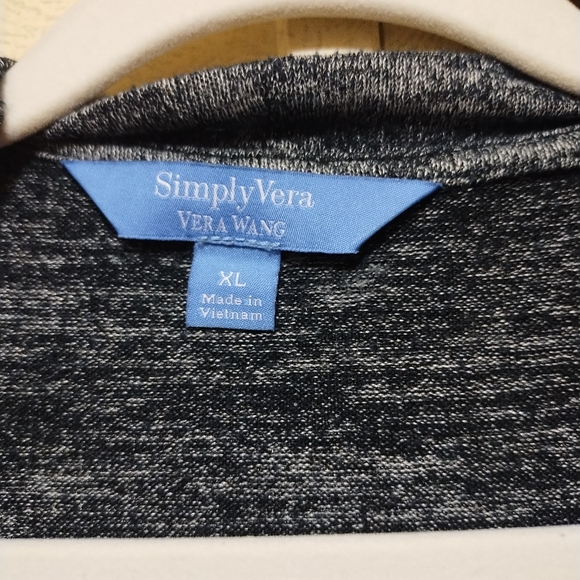 Vera Wang plush cardigan XL - Picture 2 of 2